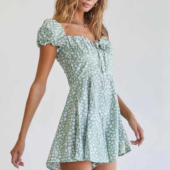 Princess Polly Other - Finley romper green